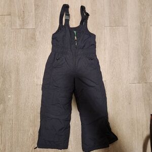 L L. Bean Black Snowsuit Size 4